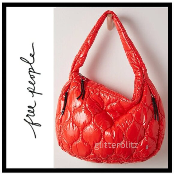 Free People FP Movement Surplus Shine Carryall Tote Bag ❤️ NWT - Picture 1 of 9